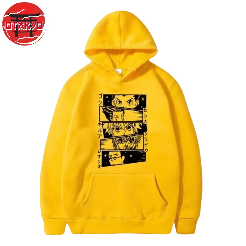 Sweatshirt Gon, Kirua, Kurapika, Hisoka and Leorio - Hunter x Hunter™