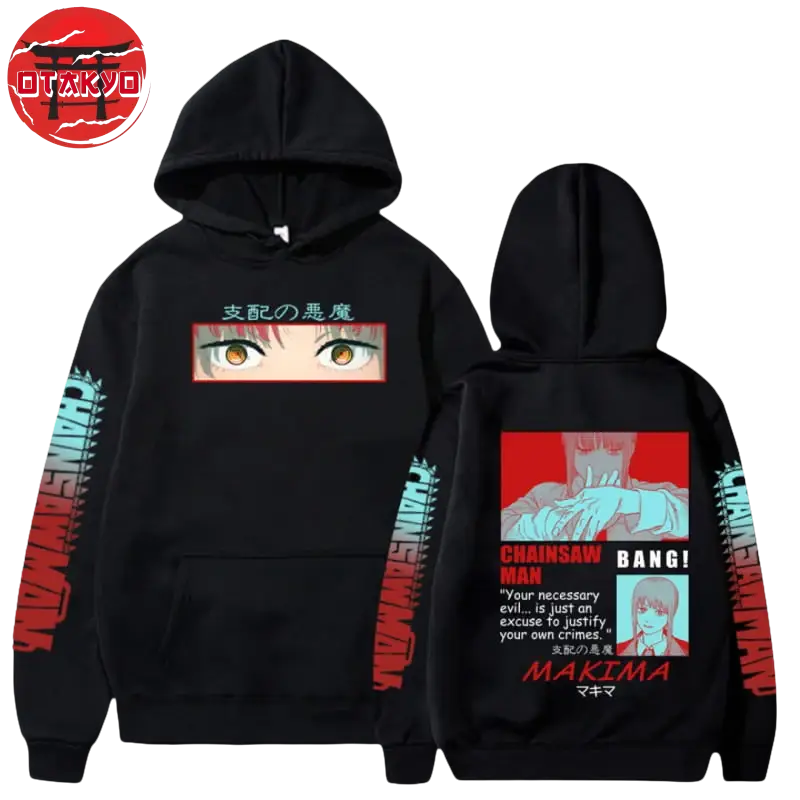 Sweatshirt Makima "Bang" - Chainsaw Man™