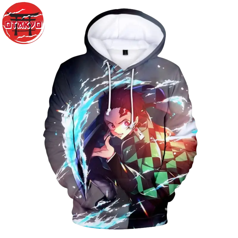 Sweatshirt Tanjiro "Fight" - Demon Slayer™