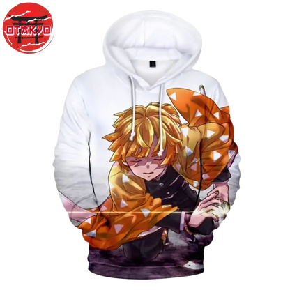 Sweatshirt Zenitsu "1st Move" - Demon Slayer™