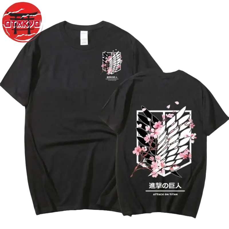 T-Shirt Black Scout Regiment - Attack on Titan™