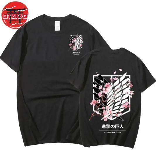 T-Shirt Black Scout Regiment - Attack on Titan™