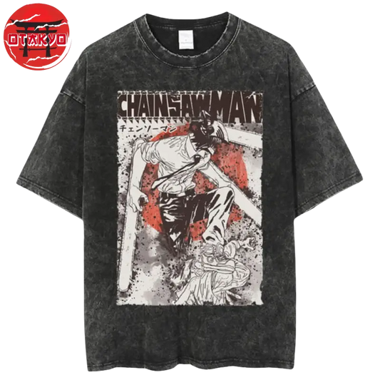 T-Shirt Denji "Madness" - Chainsaw Man™