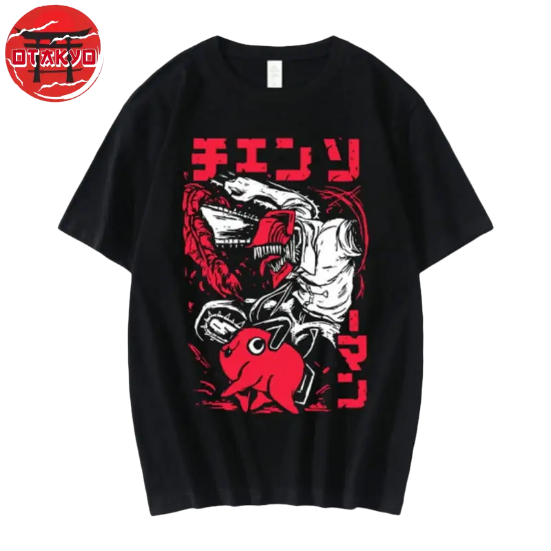 T-Shirt Denji "Pochi" - Chainsaw Man™
