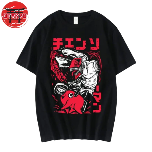 T-Shirt Denji "Pochi" - Chainsaw Man™