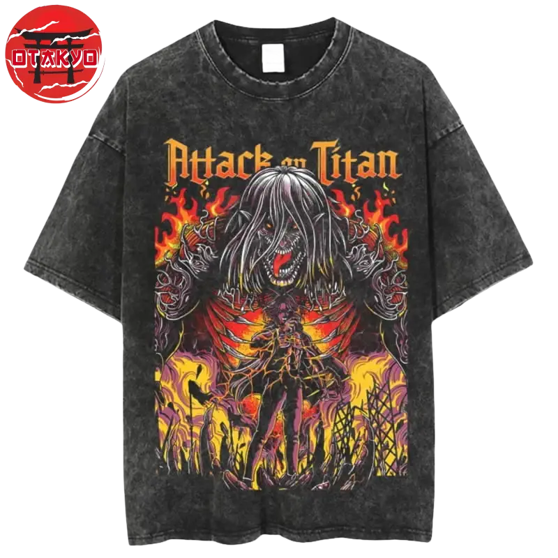 T-Shirt Eren "Demon" - Attack on Titan™