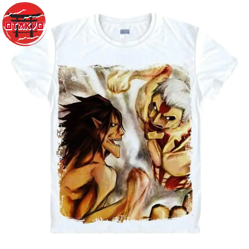 T-Shirt Eren vs Reiner - Attack on Titan™