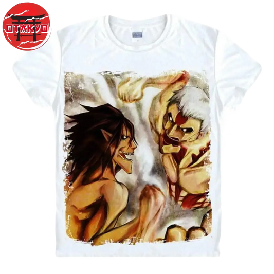 T-Shirt Eren vs Reiner - Attack on Titan™
