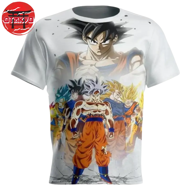 T-Shirt Goku "Transformations" - Dragon Ball Z™