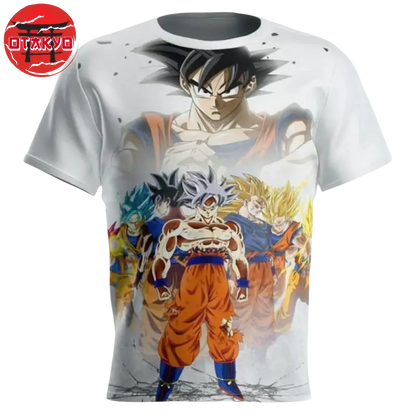 T-Shirt Goku "Transformations" - Dragon Ball Z™
