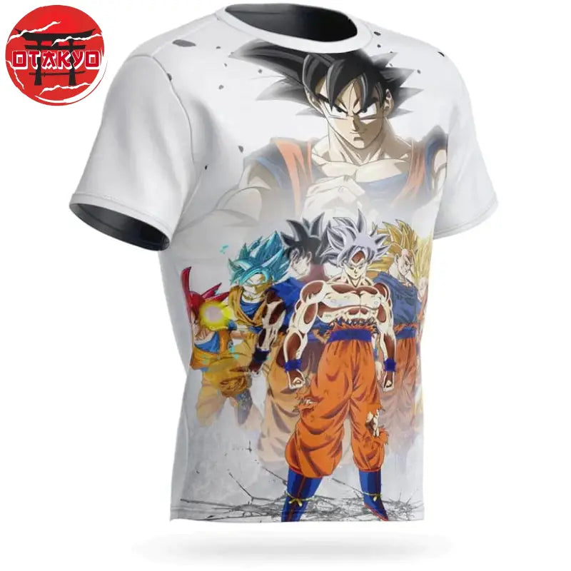T-Shirt Goku "Transformations" - Dragon Ball Z™