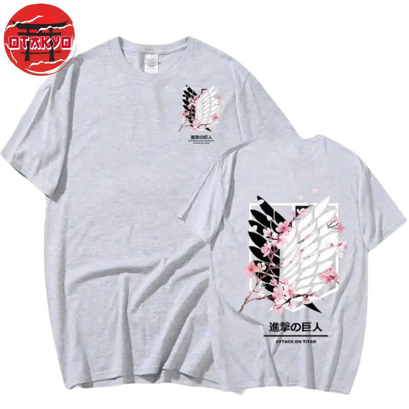 T-Shirt Gray Survey Corps - Attack on Titan™