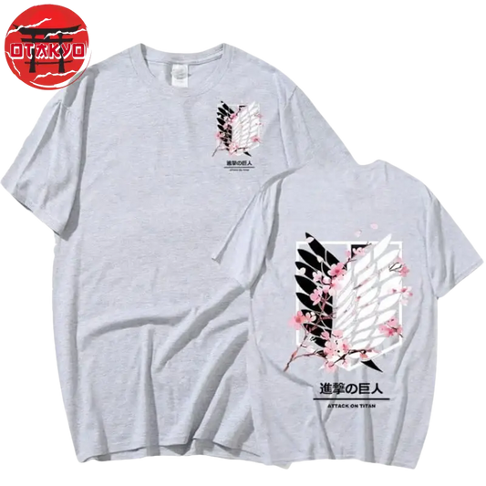 T-Shirt Gray Survey Corps - Attack on Titan™