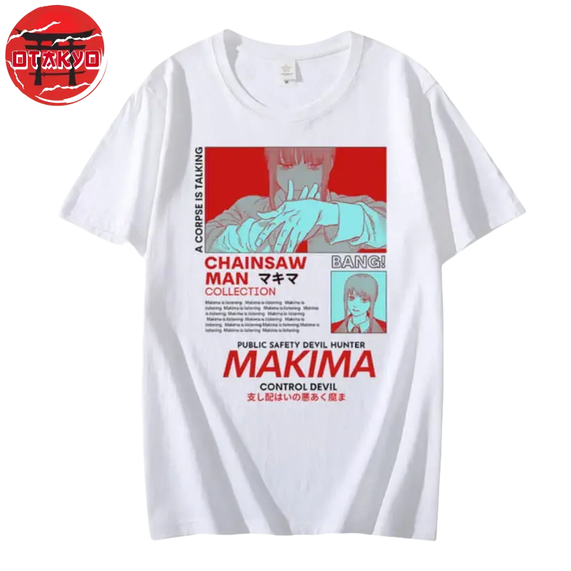 T-Shirt Makima "Control" - Chainsaw Man™