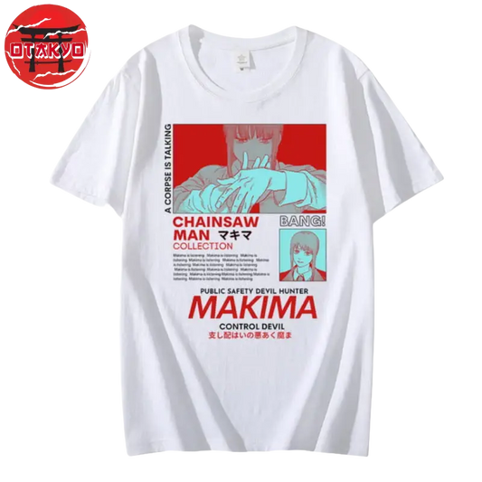 T-Shirt Makima "Control" - Chainsaw Man™