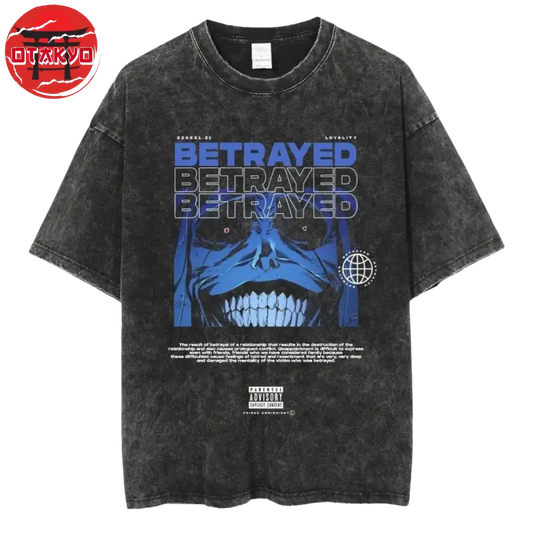 T-Shirt Oversize Architect "Betrayed" - Solo Leveling™