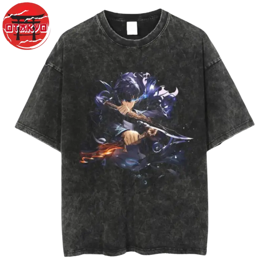 T-Shirt Oversize S Sung Jin-Woo - Solo Leveling™
