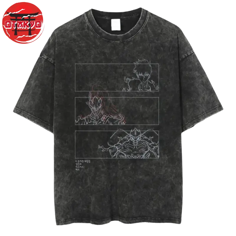 T-Shirt Oversize Shadow Servants - Solo Leveling™