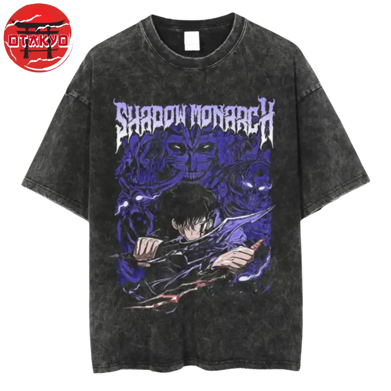 T-Shirt Oversize The Shadow Monarch - Solo Leveling™