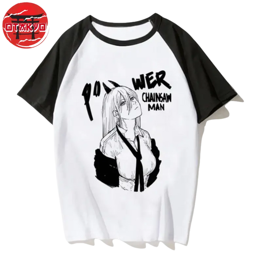 T-Shirt Power "Bored" - Chainsaw Man™