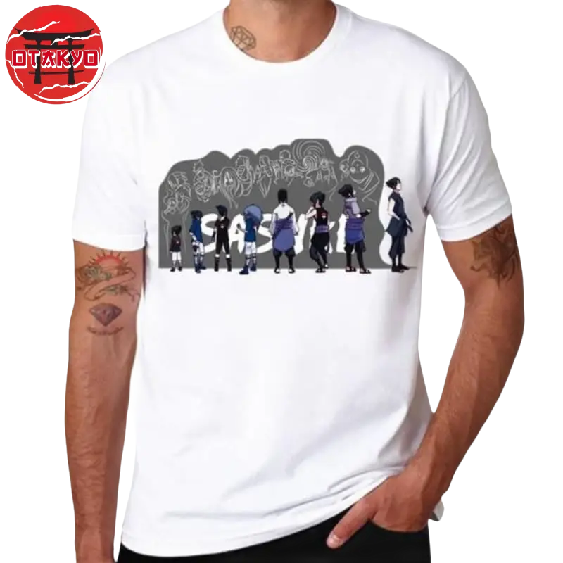 T-Shirt Sasuke "Evolution" - Naruto Shippuden™