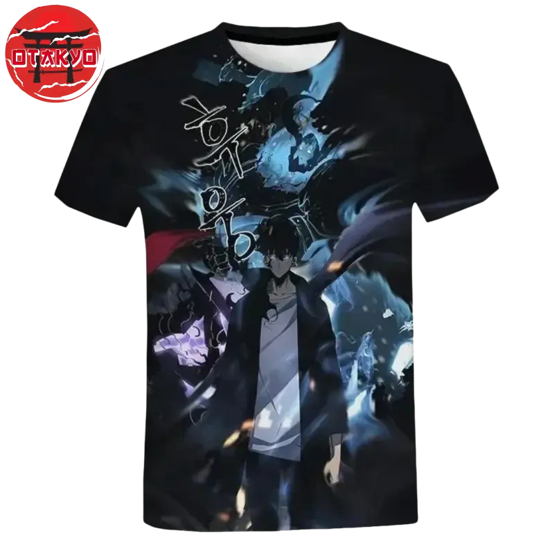 T-Shirt Sung Jin-Woo "Master of Shadows" - Solo Leveling™