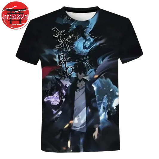 T-Shirt Sung Jin-Woo "Master of Shadows" - Solo Leveling™