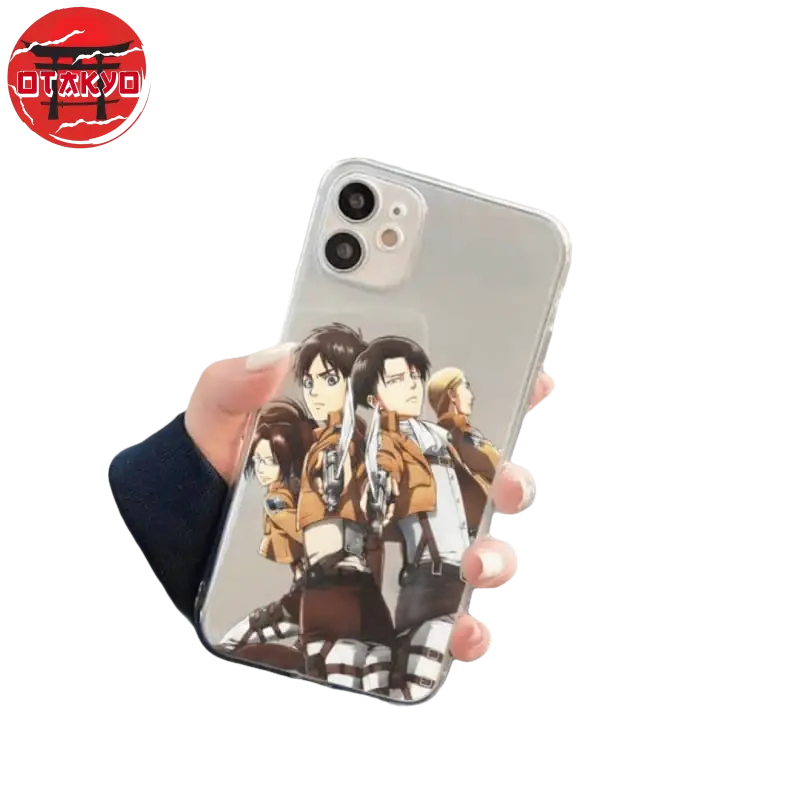 iPhone Case Eren, Hansi, Erwin and Levi - Attack on Titan™