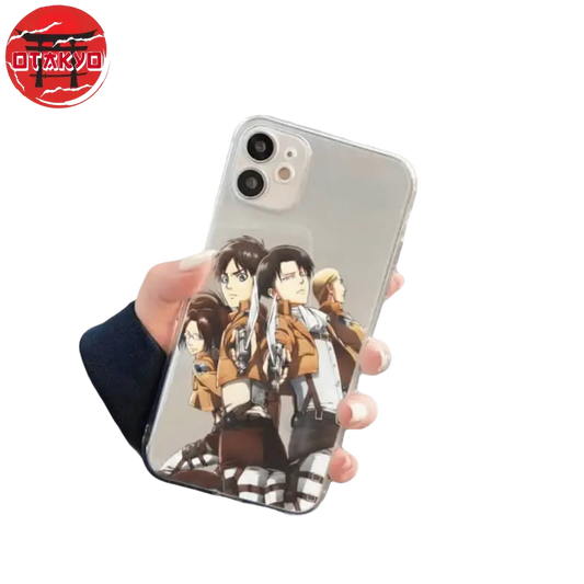 iPhone Case Eren, Hansi, Erwin and Levi - Attack on Titan™