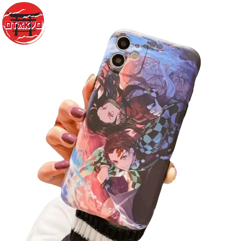 iPhone Case Nezuko and Tanjiro - Demon Slayer™