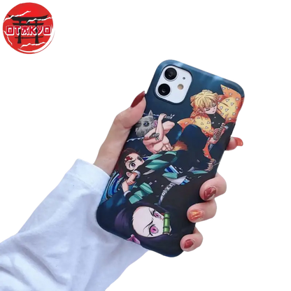 iPhone Case Tanjiro, Nezuko, Zenitsu and Inosuke - Demon Slayer™