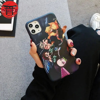 iPhone Case Tanjiro, Nezuko, Zenitsu and Inosuke - Demon Slayer™