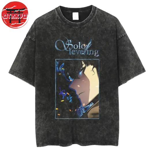 T-Shirt Oversize Shadow Monarch - Solo Leveling™